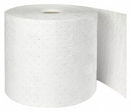 Absorbent Roll Oil-Based Liquids White