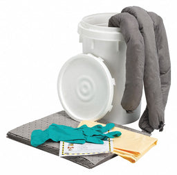 Spill Kit Bucket Universal 9 gal 18 H