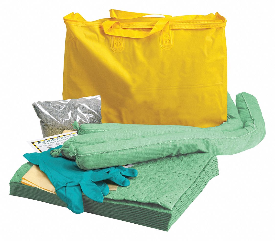 Spill Kit Bag Chemical Hazmat 5 gal.
