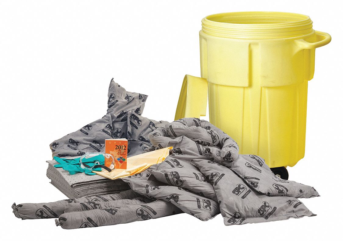 Spill Kit Drum Chemical/Hazmat 38 gal.