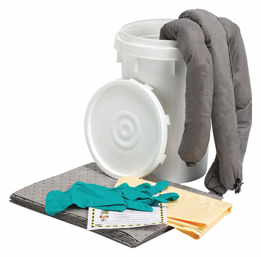 Spill Kit Bucket Universal 5 gal 18 H