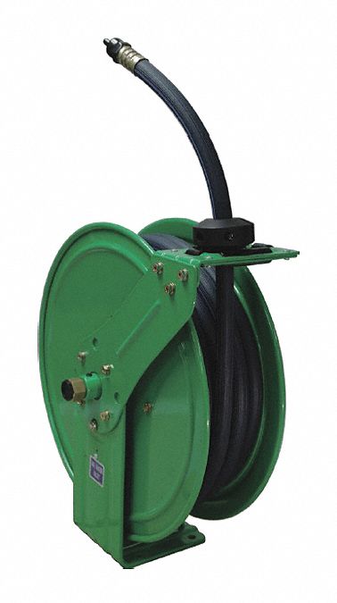 Spring Return Hose Reel 1/4 MNPT 25 ft