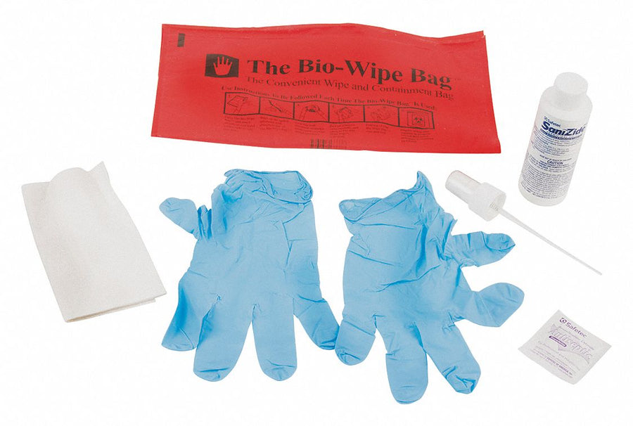 Biohazard Spill Kit Size 9 x 12
