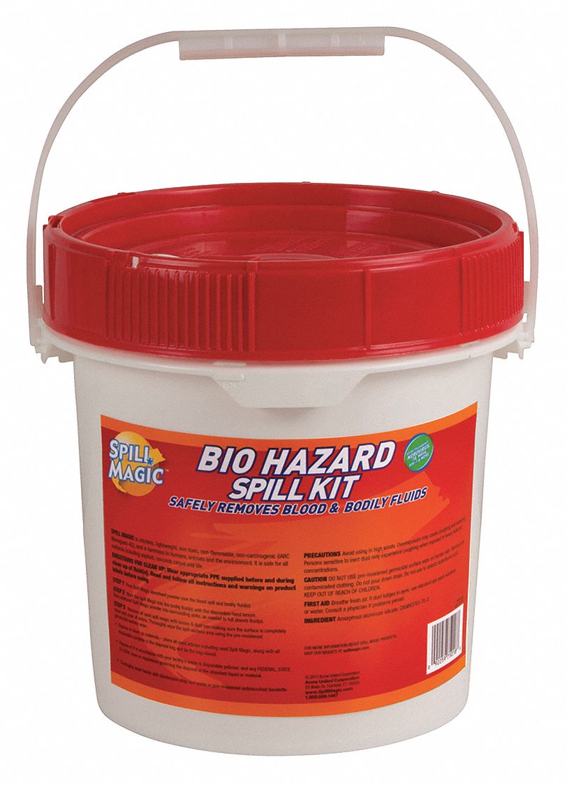 Biohazard Spill Kit Size 1.25 gal.