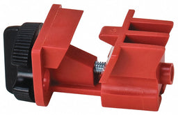 Circuit Breaker Lockout Red 1-1/16 H