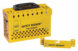 Group Lockout Box Yellow 6-7/64 H