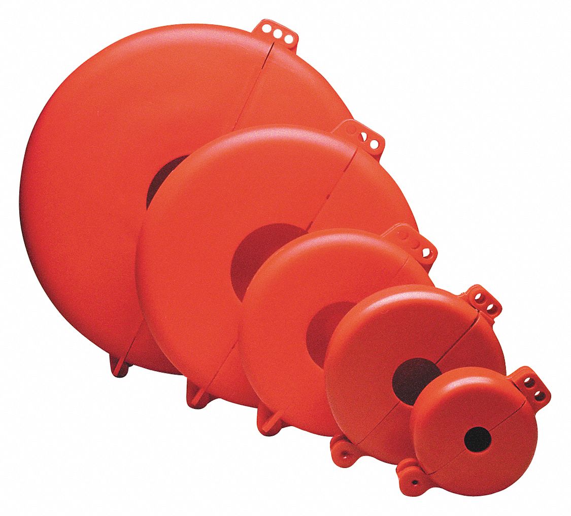 Valve Lockout Kit Red Polypropylene