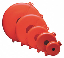 Valve Lockout Kit Red Polypropylene