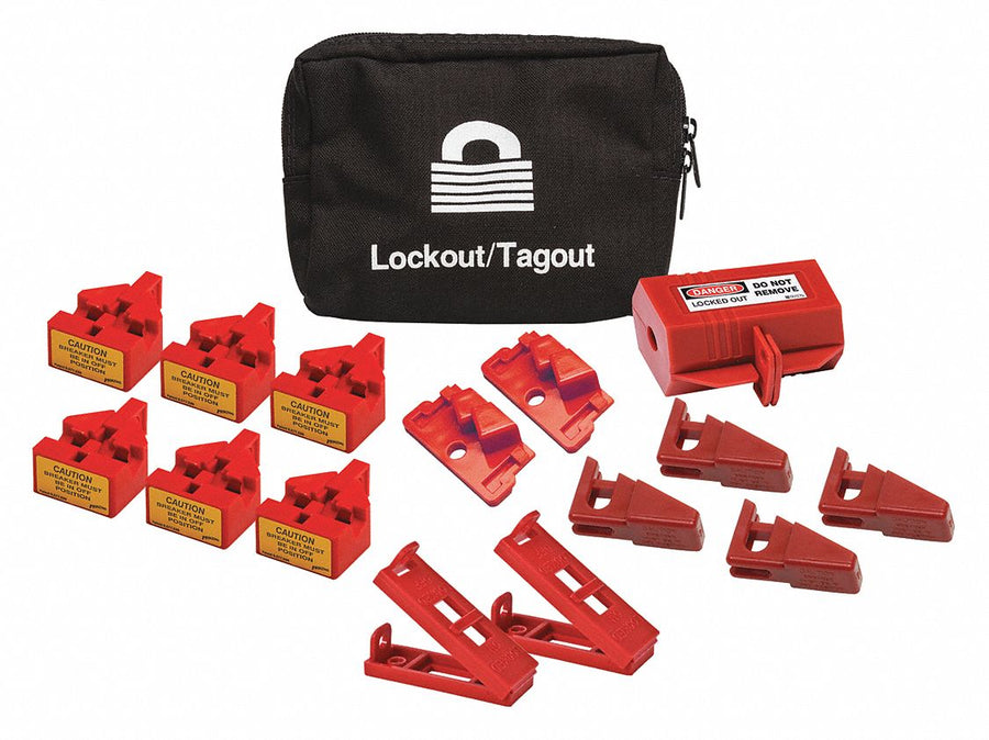 Portable Lockout Kit Red 3 H
