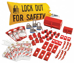 Lockout Kit Black/Yellow 9-3/4 H