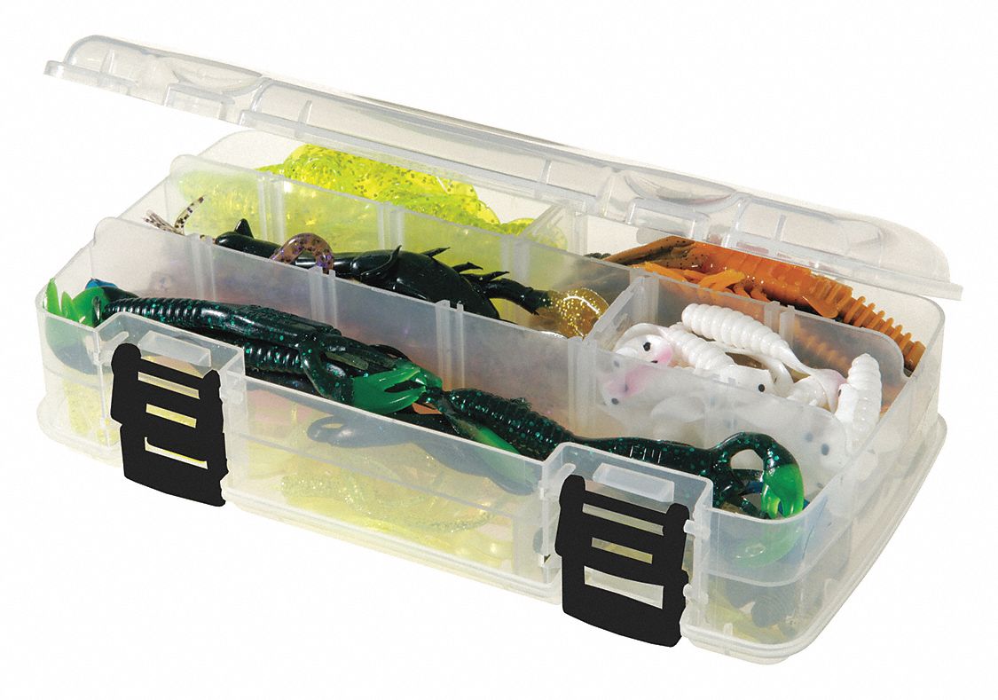 Compartment Box Snap Clip Clear 2.38 in