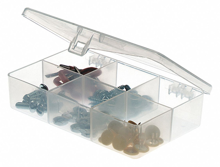 Compartment Box Molded Tension Clr 1 in
