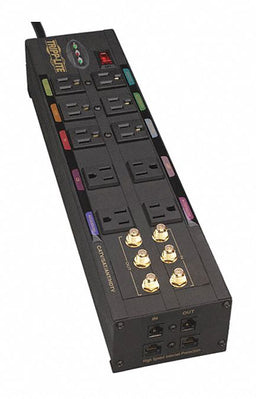 Surge Protector Outlet Strip 14-1/4 L