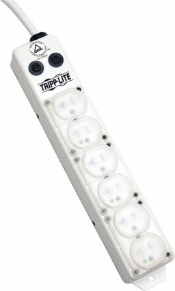 Outlet Strip 6 Outlet 20A 13-3/4 L Wht