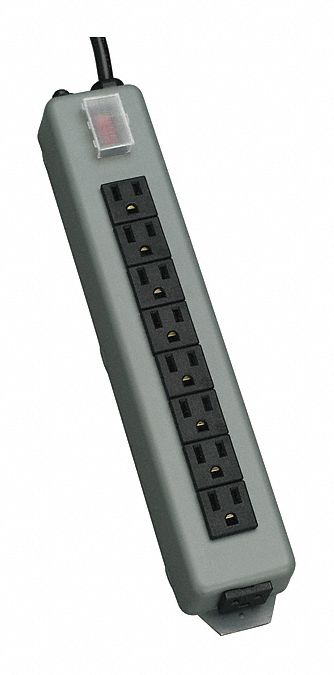 Outlet Strip 9 Outlets 15 ft Cord L
