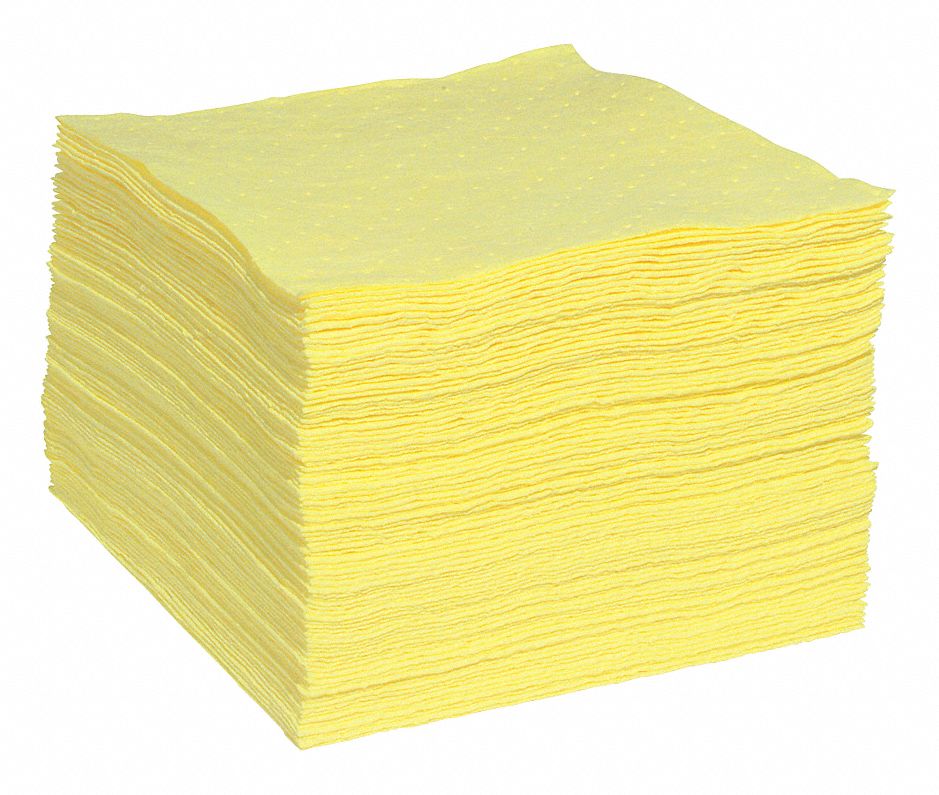 Absorbent Pad Chemical/Hazmat PK100
