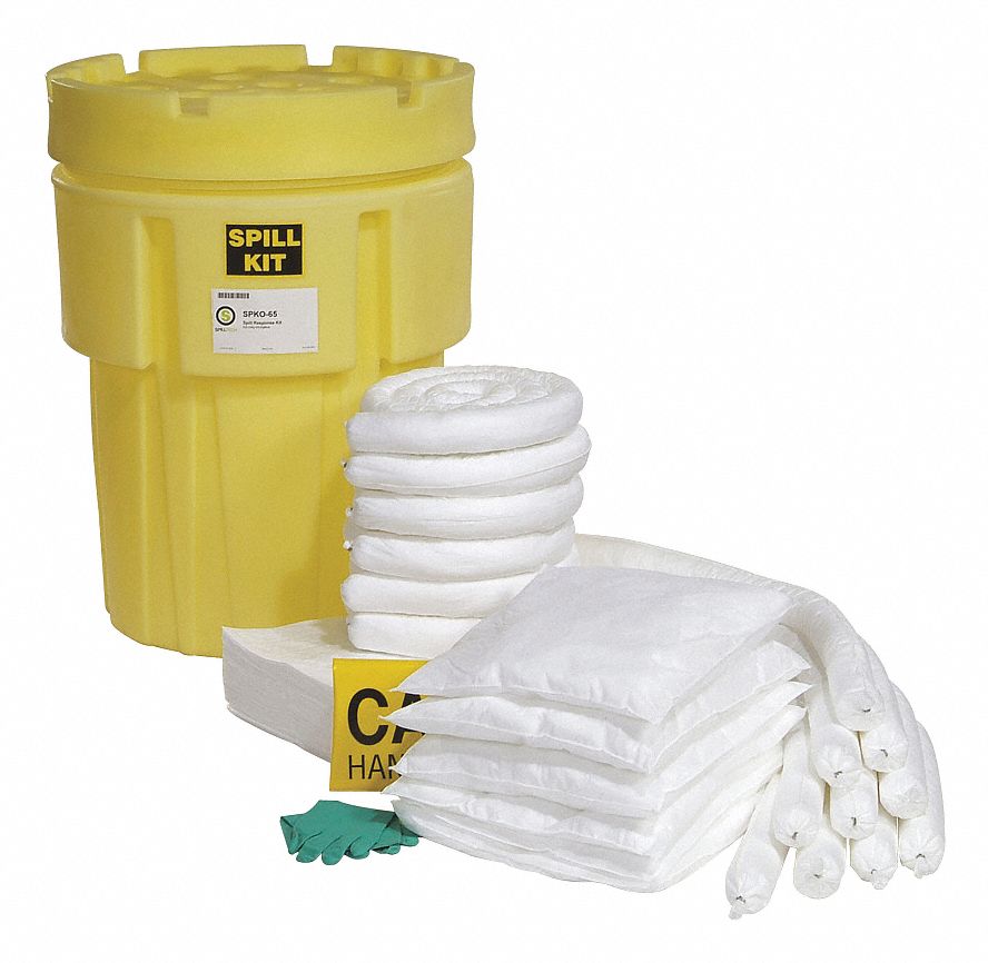 Spill Kit Drum Oil-Based Liquids