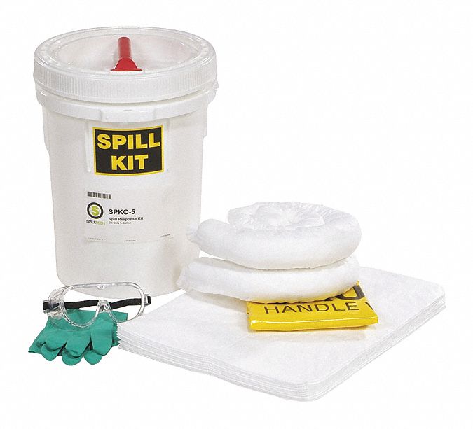 Spill Kit Bucket Oil-Based Liquids