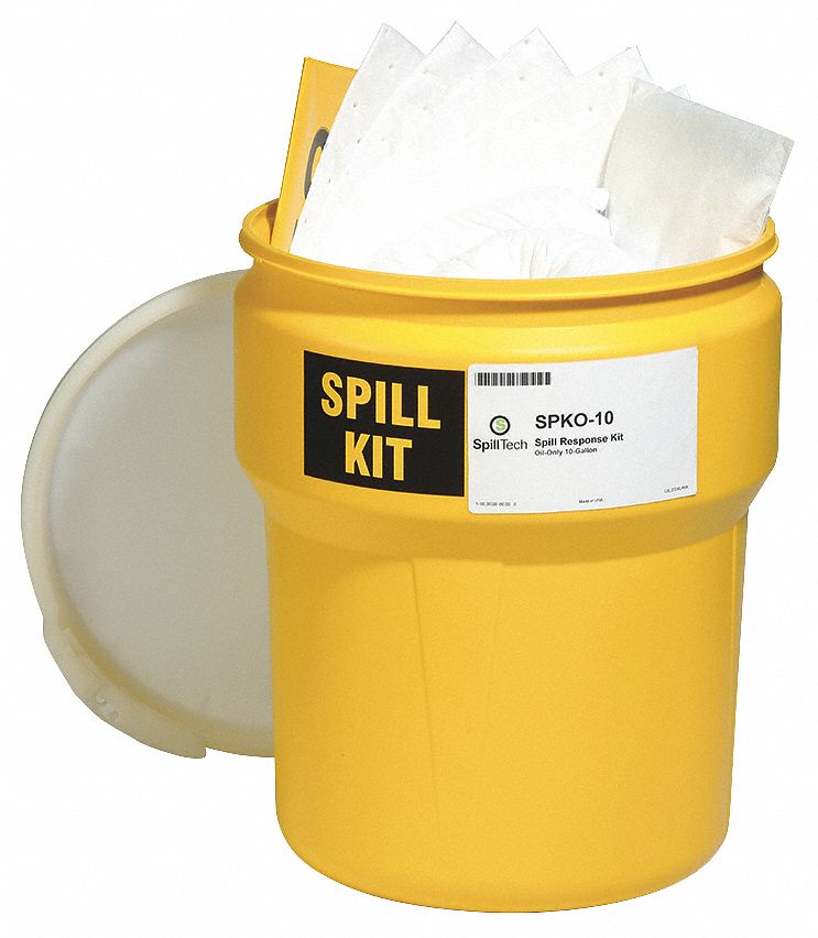 Spill Kit Drum Oil-Based Liquids 15 H