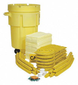 Spill Kit Wheeled Drum Chemical/Hazmat