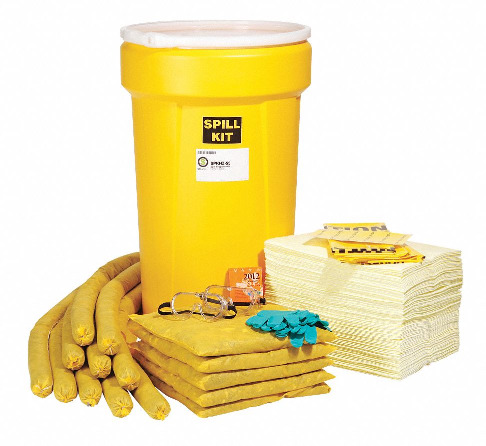 Spill Kit Drum Chemical/Hazmat 24 H