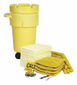 Spill Kit Wheeled Drum Chemical/Hazmat