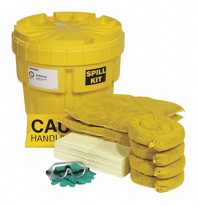 Spill Kit Drum Chemical/Hazmat 19 H