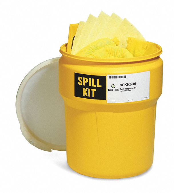 Spill Kit Drum Chemical/Hazmat 18 H