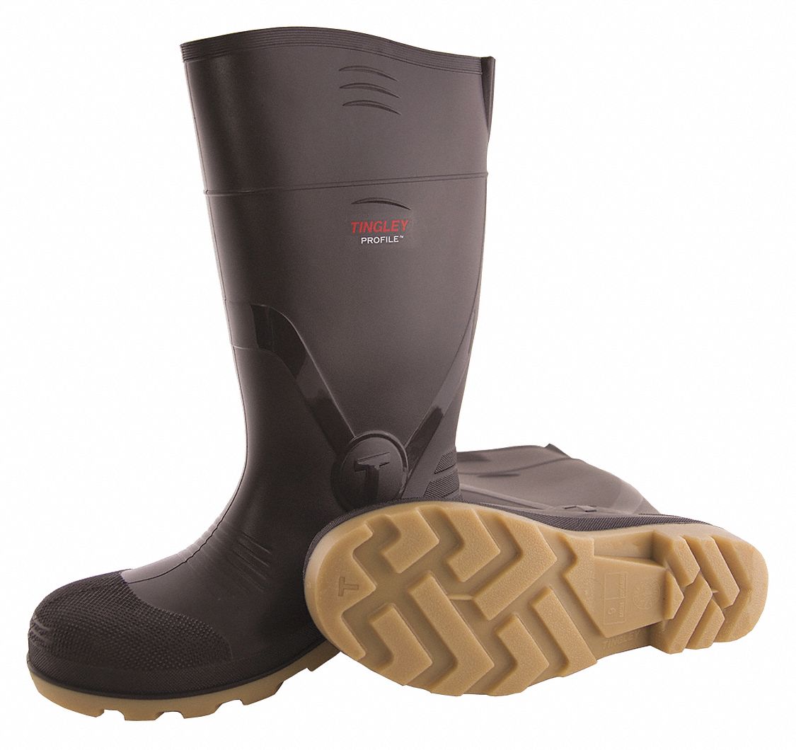 Knee Boots Brown Size 9 Mens 15 H PR
