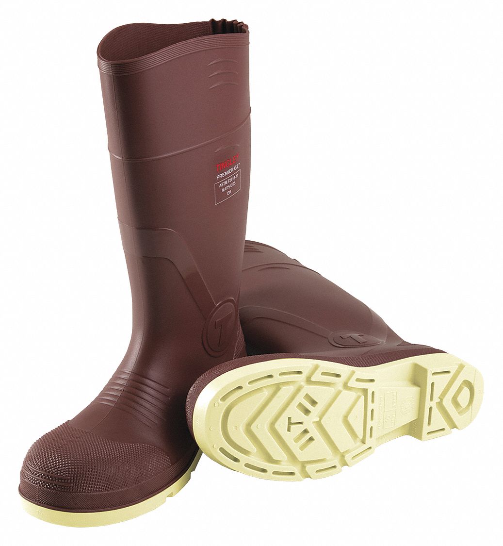 Rubber Boot Men s 8 Knee Red PR
