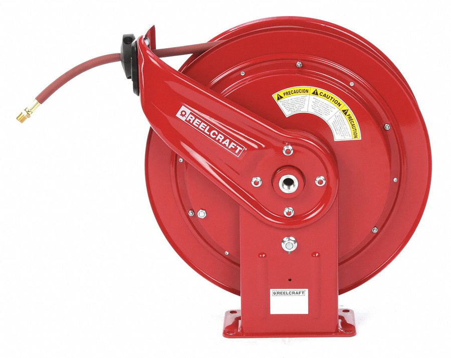 Spring Return Hose Reel 1/2 MNPT 100 ft