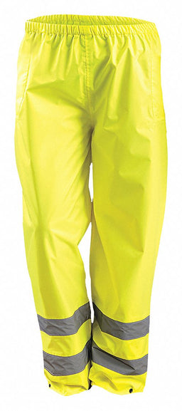Rain Pants Yellow M Fits Waist 36 to 38