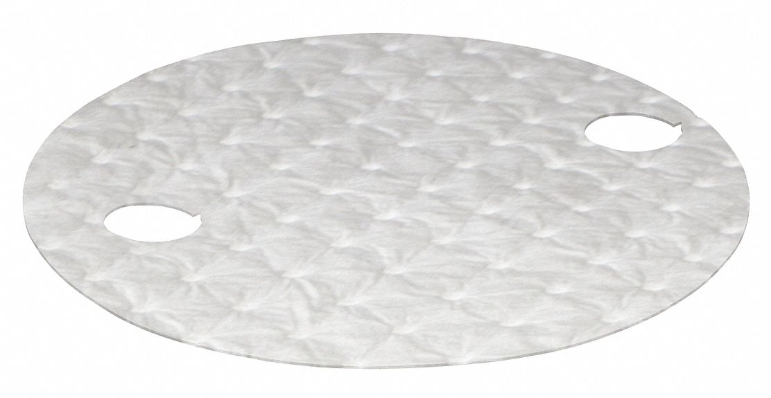Drum Top Pad Oil-Based Liquid White PK25