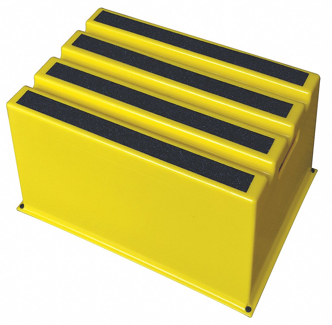 J2239 Step Stand Yellow Number of Steps 1