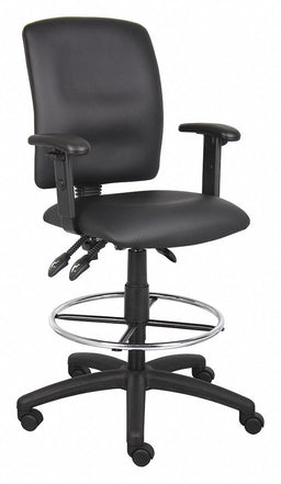 Drafting Chair 48.5 in H Black