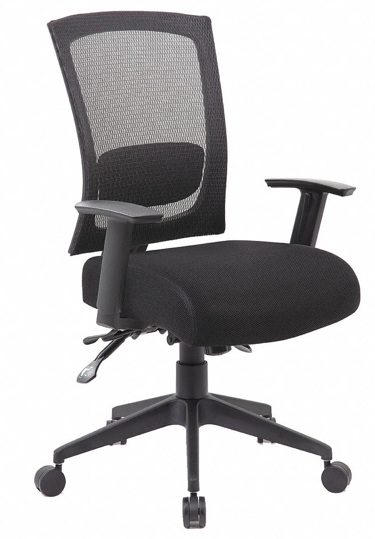 Office Chair 42.5 in H Black