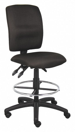 Drafting Chair 48.25 in H Black