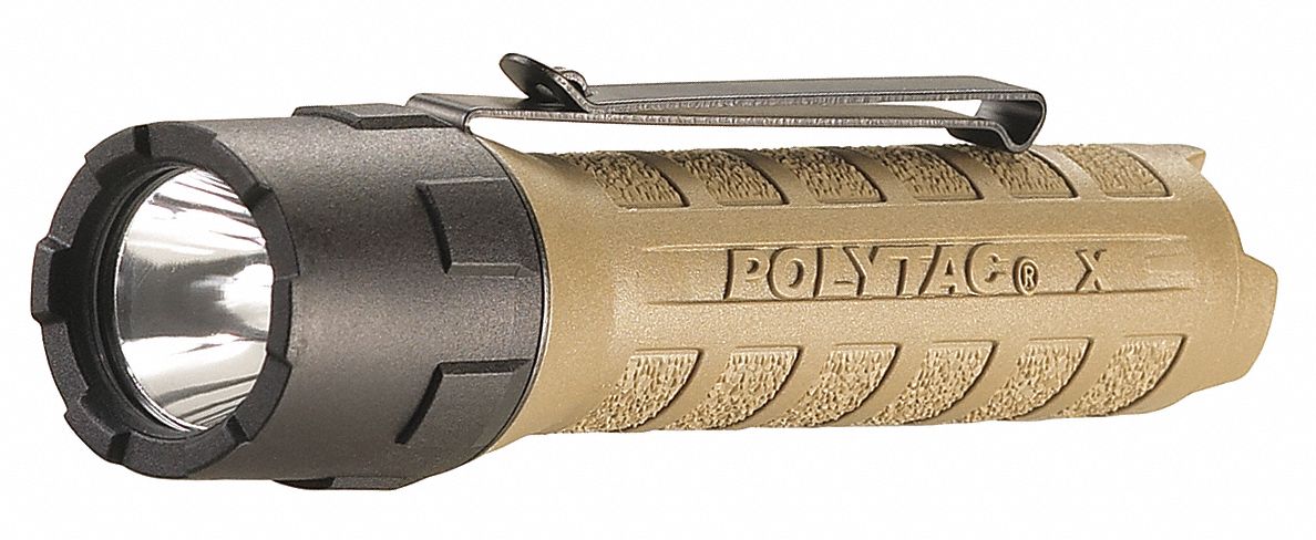 Tactical Flashlight Nylon Tan 600lm