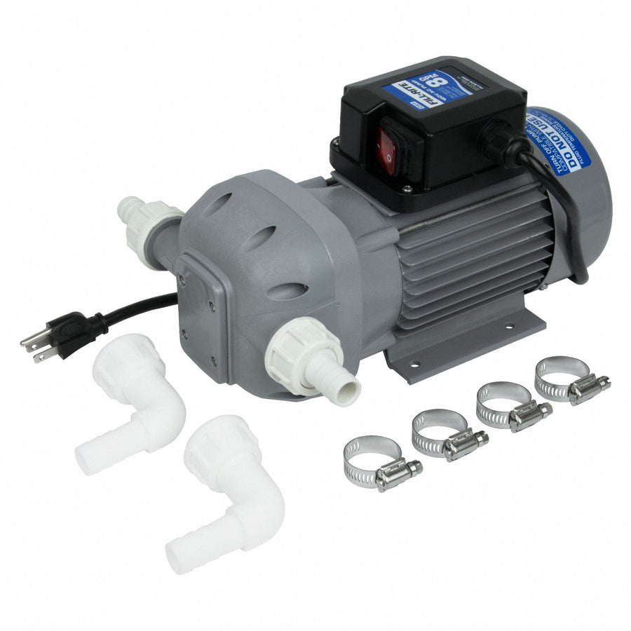 Electric Drum Pump 115VAC 8 gpm 1/4 HP