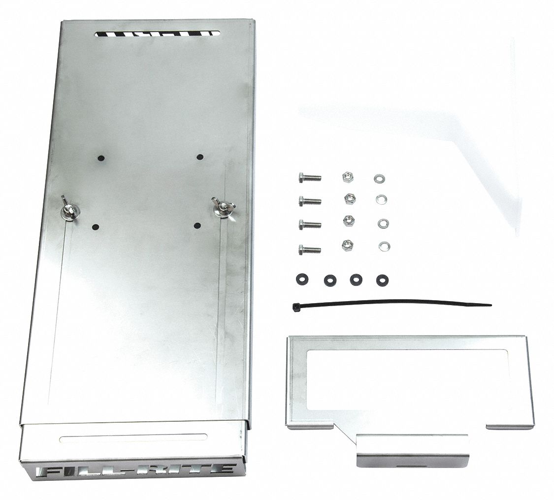 Drum Pump Bracket SS 8-1/4 D 2 H