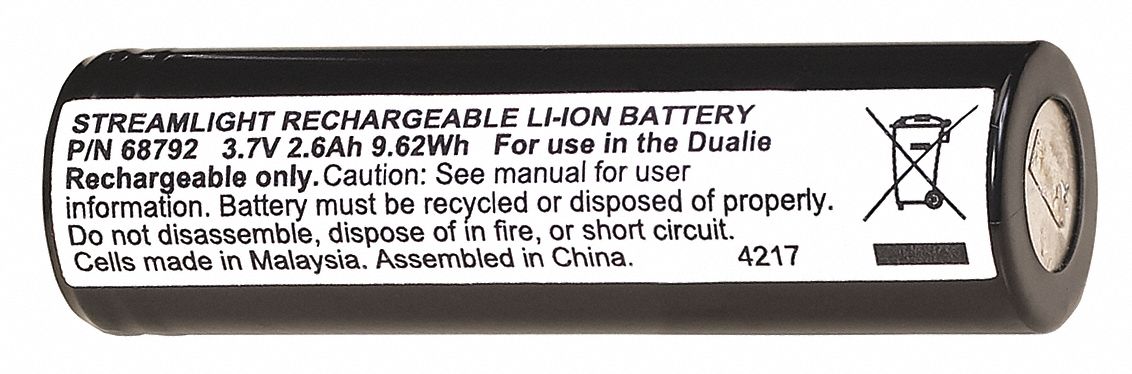 Rechrg Batt Pack Lith-Ion 2600mAh Strmlt