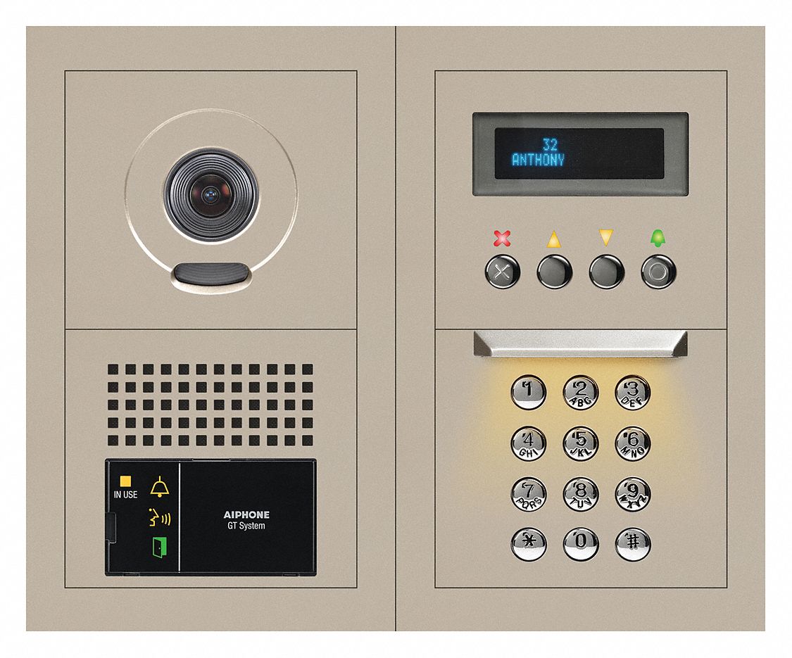 Video Entry System 10-5/8 W x 8-55/64 H