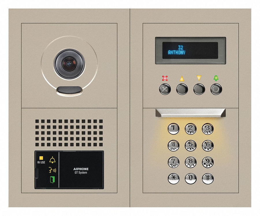 Video Entry System 10-5/8 W x 8-55/64 H