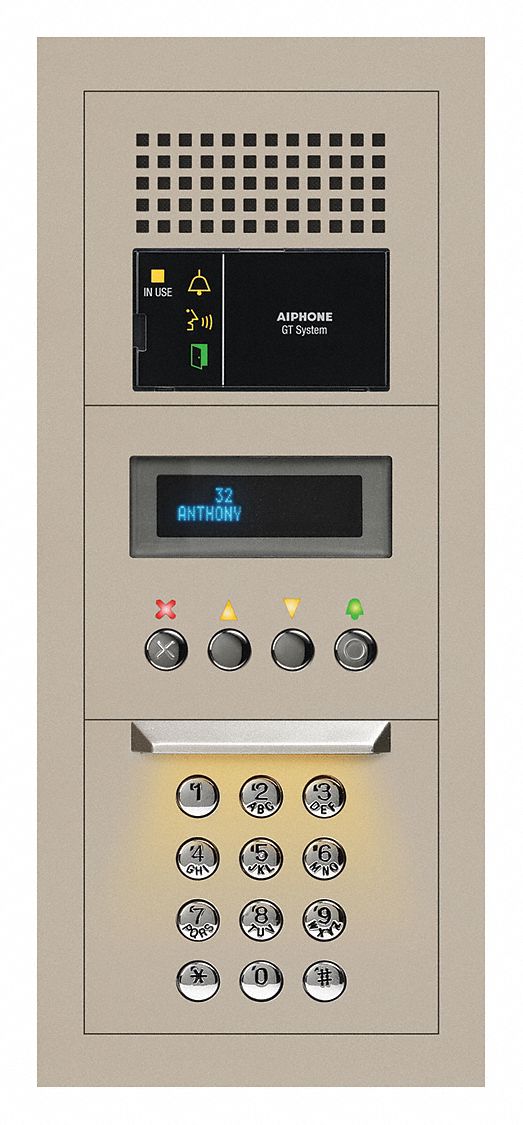 Audio Entrance Station 7-1/2 H x 5/8 D
