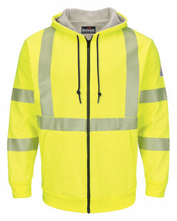 J6393 Flame-Resistant Hooded Sweatshirt S Yllw