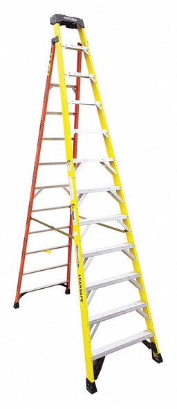 Stepladder 375 lb Load Cap. Fiberglass