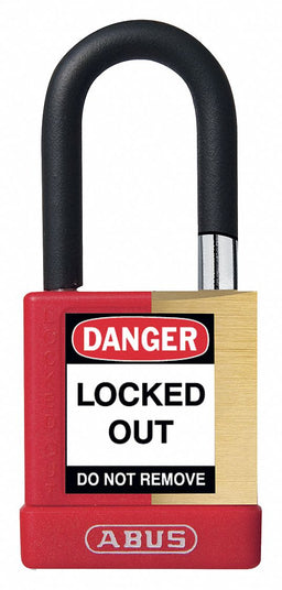 Keyed Padlock 3/4 W x 1-1/2 H Shackle