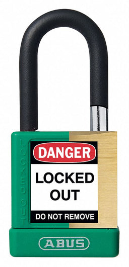 Keyed Padlock 3/4 W x 1-1/2 H Shackle