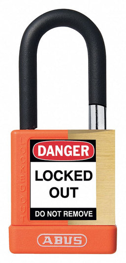 Keyed Padlock 3/4 W x 1-1/2 H Shackle