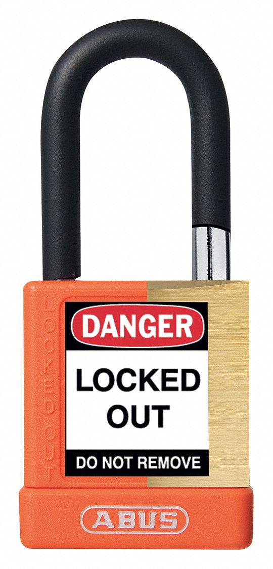 Keyed Padlock 3/4 W x 1-1/2 H Shackle